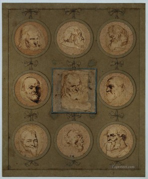 Ficha de Estudios del pintor de la corte barroca Anthony van Dyck Pinturas al óleo
